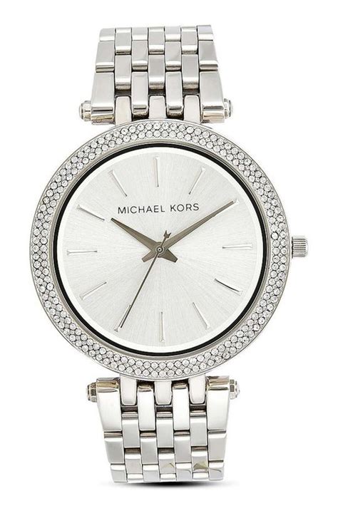 zegarek michael kors srebrny|Michael Kors zegarek damski.